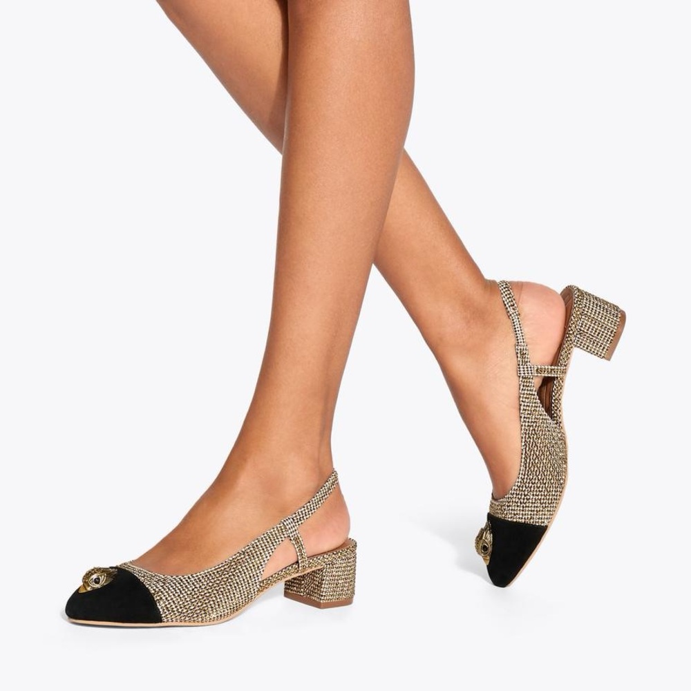 Kurt Geiger London / NIB SLOANE SLINGBACK HEEL 7.5 - Picture 3 of 13